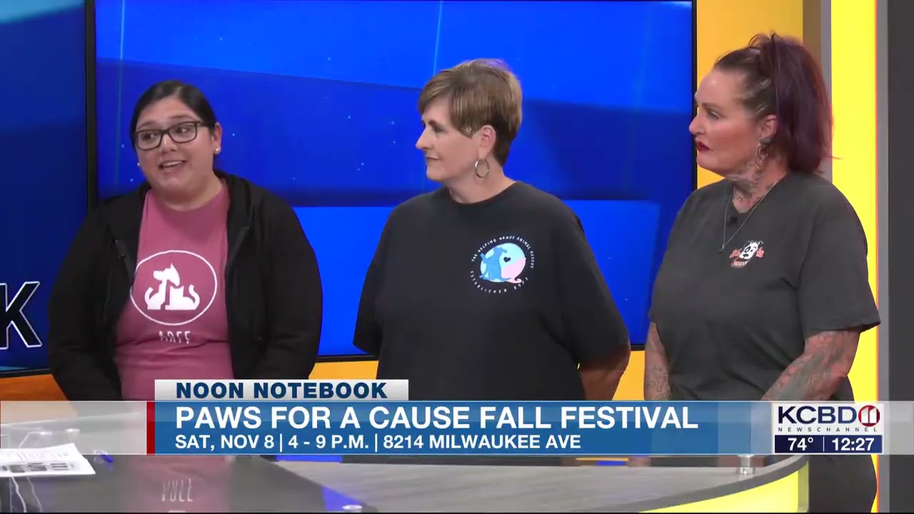 Noon Notebook: Paws for a Cause Fall Festival