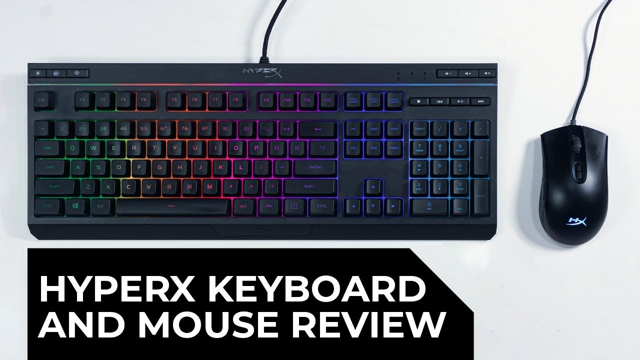HyperX Alloy Core RGB and Pulsefire Core RGB Review