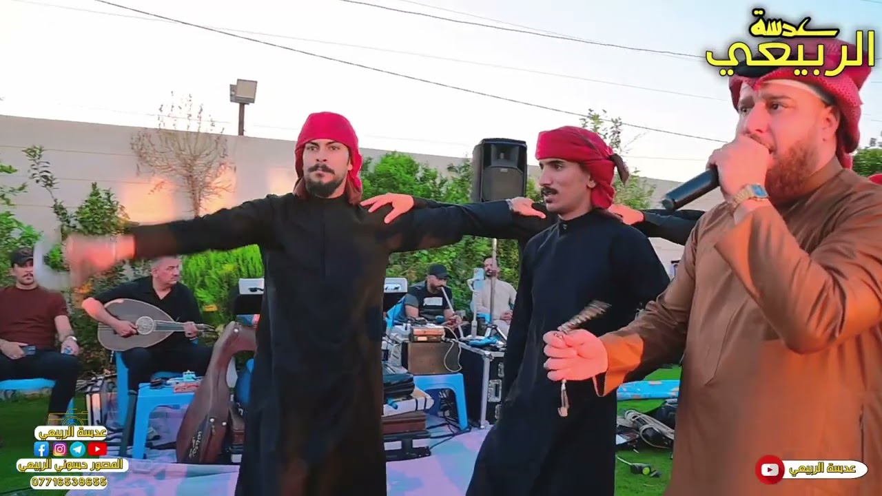 الفنان احمد الطيب يستاهلون اهل البياع حفل زفاف حيدر حسين بيت فرهود الف مبروك 