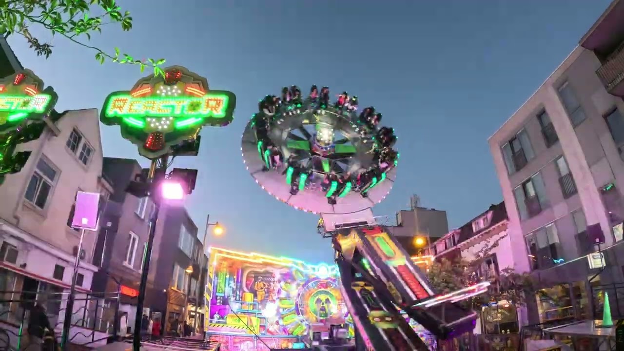 Offride (POV) Reactor (Boesveld) Kermis Geleen (Gelaender Kirmes) (Funfair) 2023