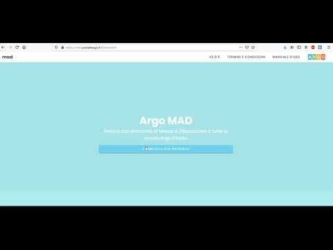 Procedura presentazione MAD attraverso la piattaforma ARGO Software #mad #tutorial