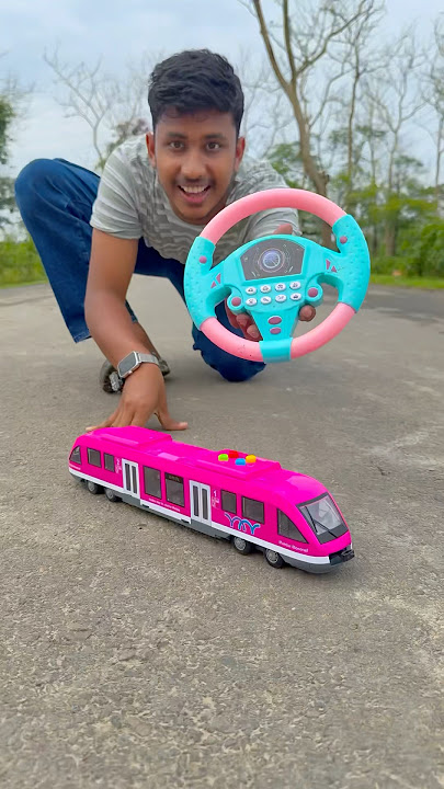 pink remote control bullet train Unboxing