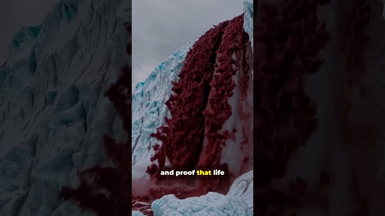 The Antarctic Waterfall That Bleeds Red! Blood Falls Explained!