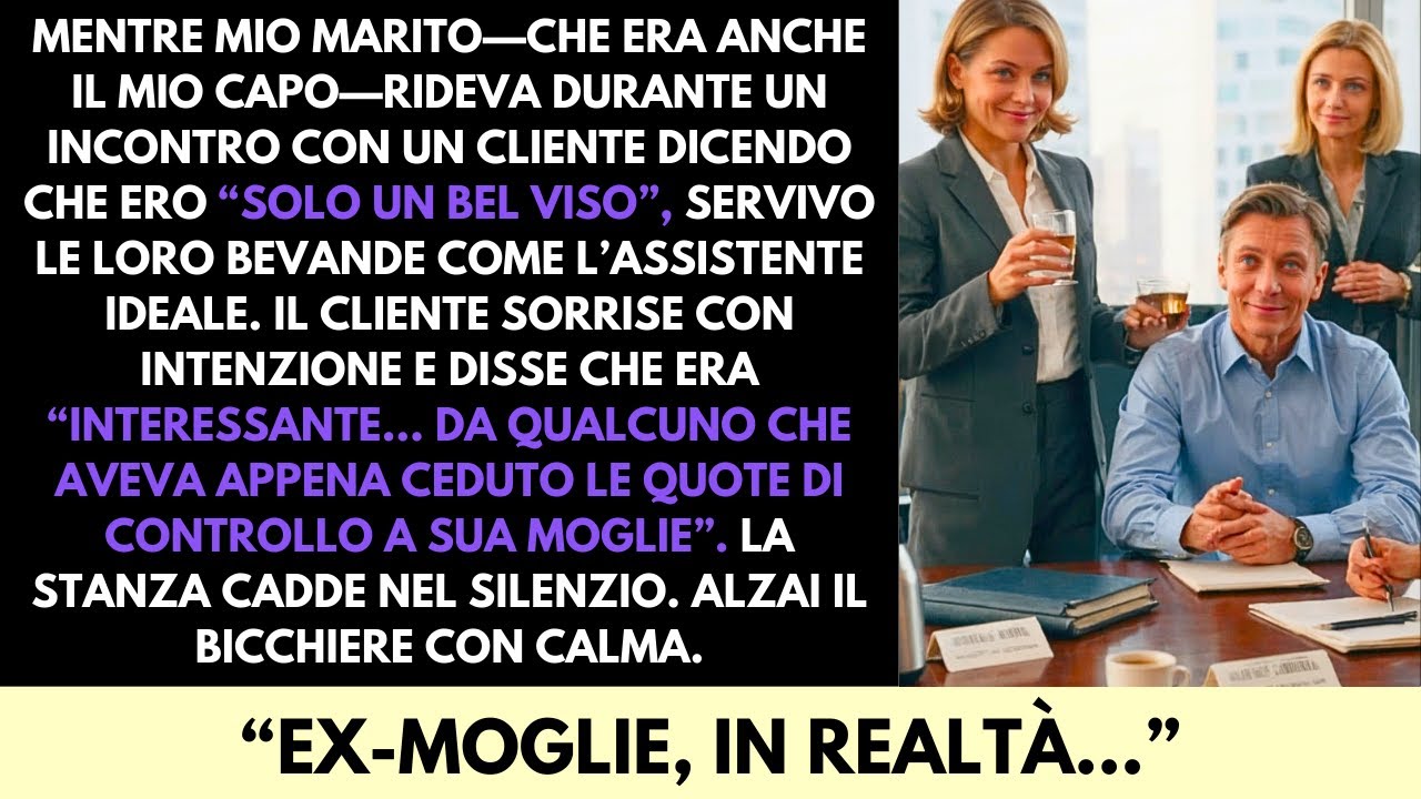 Mio Marito Mi Ha Chiamata “Solo Una Bella Faccia” al Lavoro—Ignorando Che Ero la Proprietaria