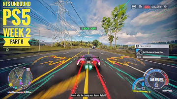 NFS Unbound Walkthrough | PS5 Gameplay - Week 2 | Part 8.