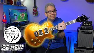 Flight Centurion Vintage Gold Electric Ukulele - Full Review