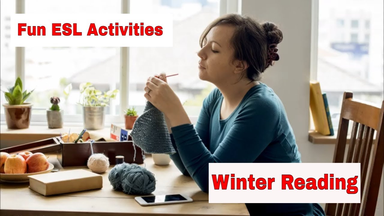 Amazing Winter and Christmas ESL Activities - Read something about winter