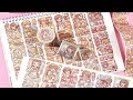 手帳 小麻薯 夢想職業 貼紙日記 拼貼排版 聲控 白噪音 沉浸式 ASMR