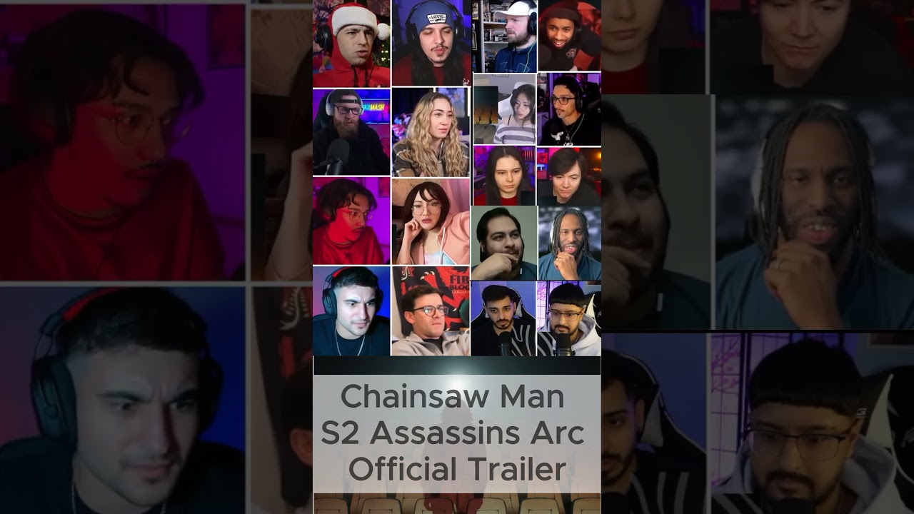 «Человек-бензопила» — 2 сезон, арка «Убийцы» — подборка реакций на официальный тизер-трейлер «Арк...