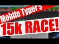 Mobile typers 15000th race in nitro type soldtogaming pov ft mobile typer