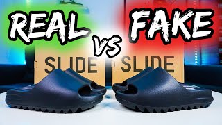 ⚠️REAL vs FAKE (REPLICA,UA) YEEZY SLIDE / ONYX ⚠️ APRENDE A DISTINGUIRLAS!