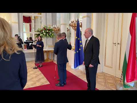 Miniszteri kinevezések átvétele a Sándor Palotában