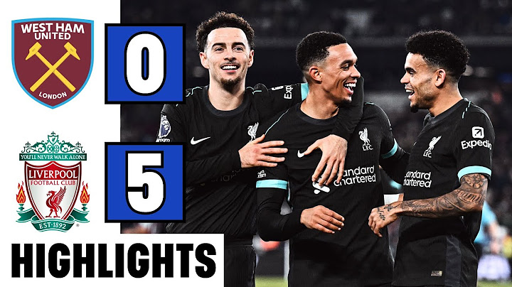 West Ham Vs. Liverpool 0-5 | EXTENDED HIGHLIGHTS | Premier League 24-25 | Liverpool Highlights