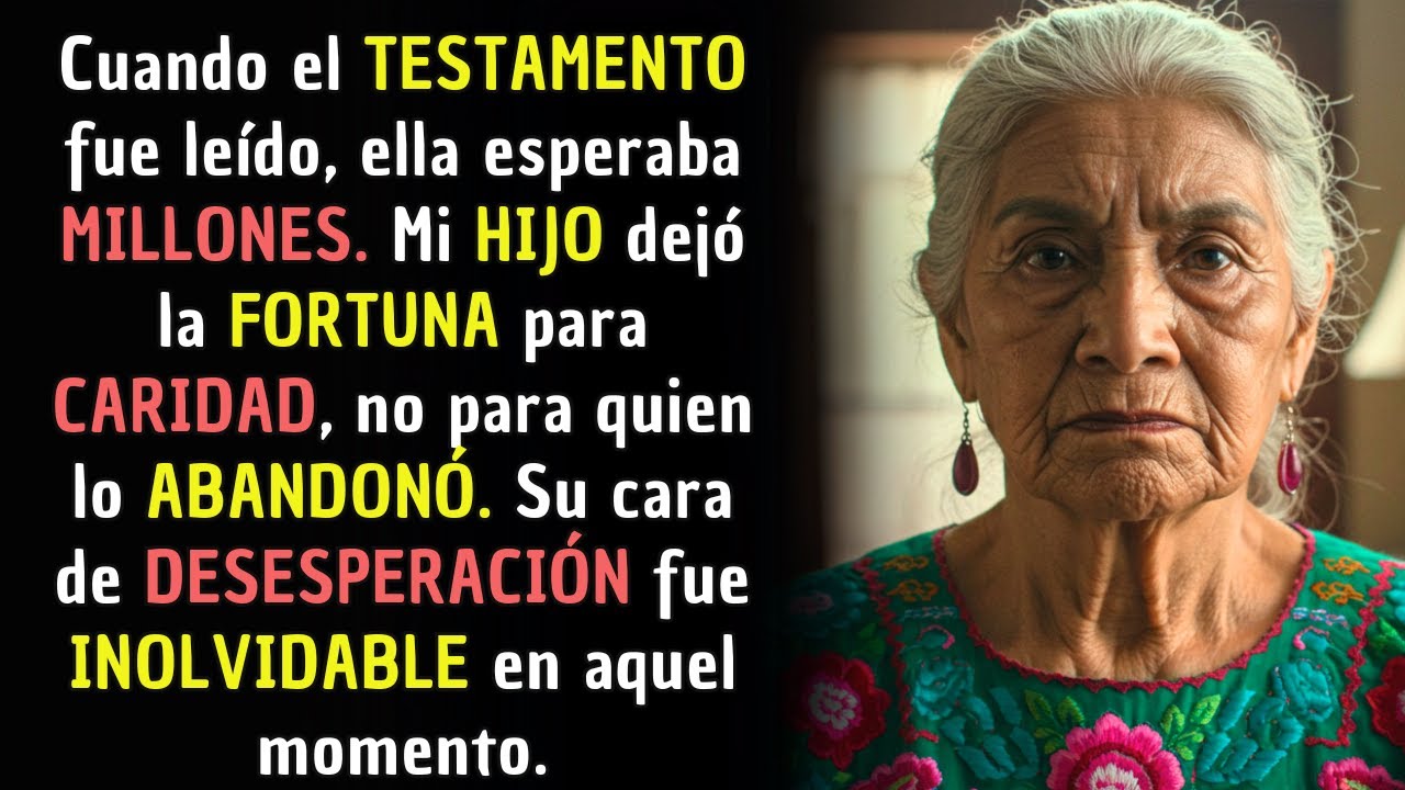 En el FUNERAL de mi hijo, la exesposa apareció vestida de negro exigiendo la herencia — pero cuando