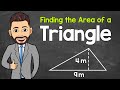 Finding the Area of a Triangle | A Step-By-Step Guide | Math with Mr. J