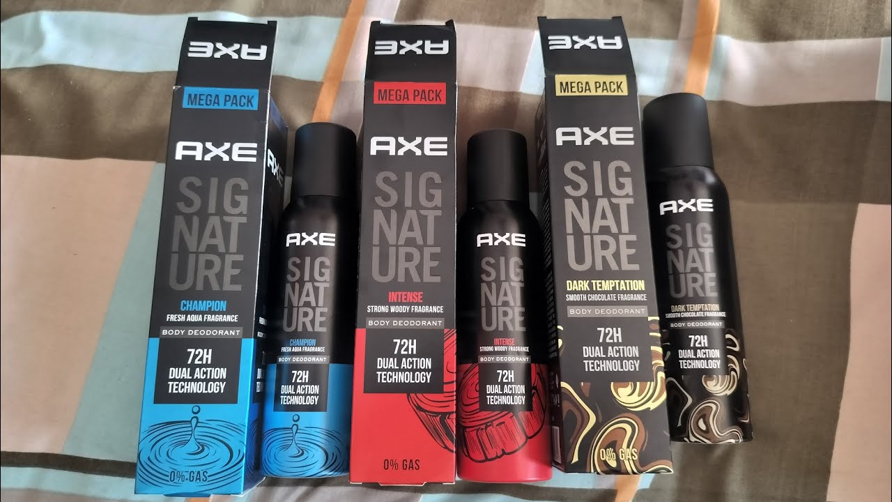 AXE Perfume, Body Spray for Men, Set of 3 Bottles. Under ₹500. 