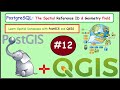 Spatial Reference ID and Geometry Field in PostGIS | PostgreSQL, QGIS | Part 12 | @GISSchools