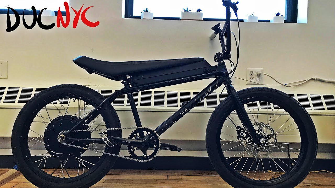 Zooz Bikes On Brooklyn Streets Electric Bicycle Commute In Nyc V844 Youtube