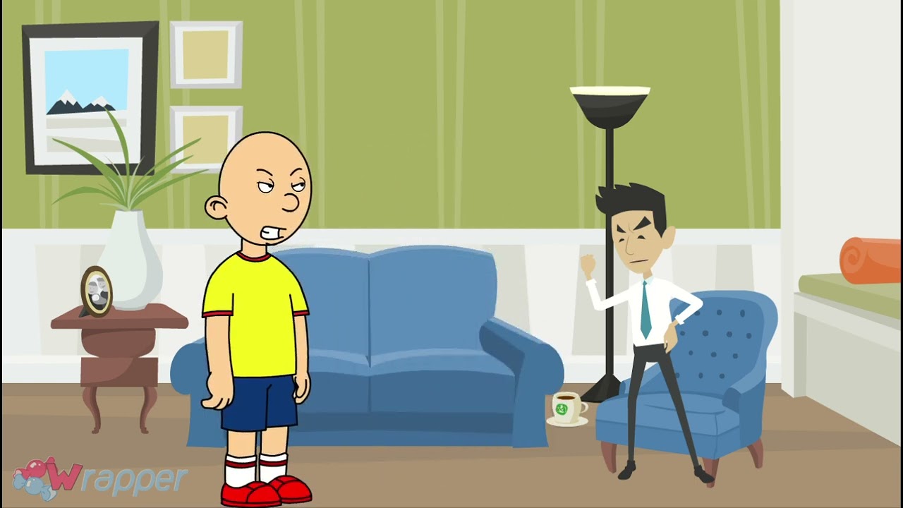 Caillou Fights Jack Paul/Jack Paul gets frozen/Grounded Part 1 - YouTube