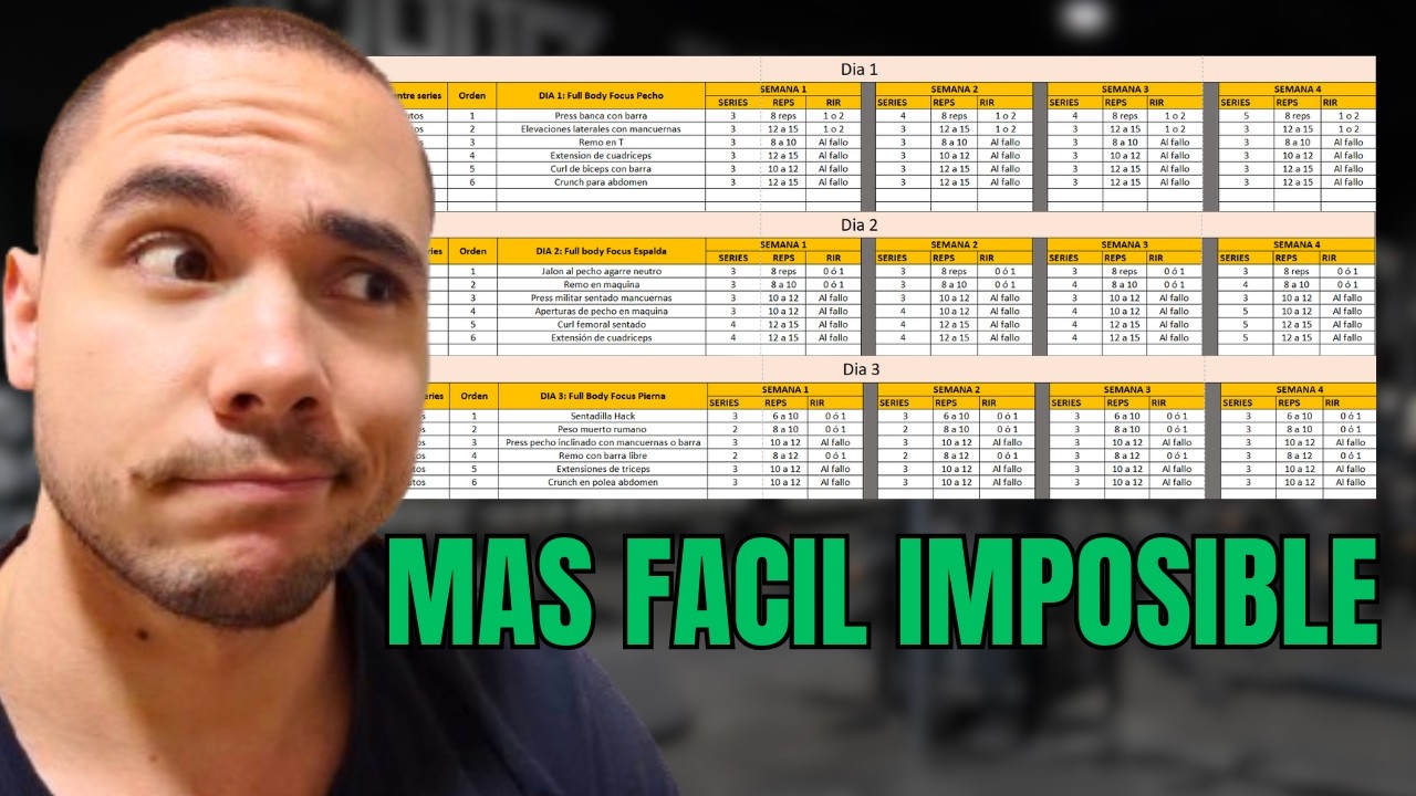 La RUTINA TORSO PIERNA Nadie Sabe HACERLA BIEN