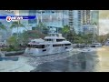 30-foot yacht crashes into downtown Fort Lauderdale dock while being towed