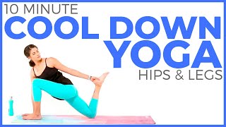 10 minute Post Workout Yoga COOL DOWN Lower Body screenshot 4