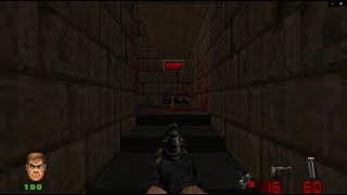 Brutal Doom:  Going Down Map 31:  Stair Crazy UV 100%