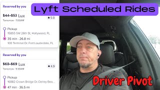 Using Lyft Scheduled Rides as a Pivot | Uber Driver Lyft Driver by Vinny Kuzz 4,761 views 11 months ago 13 minutes, 43 seconds