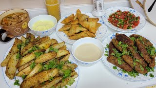 هتعملي سفره متكامله لفطار رمضان من نص كيلو فراخ بس 