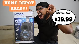 Tzumi Megabass Led Jobsite Speaker Review