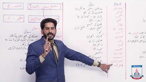Class  9 Urdu Sabaq Hijrat e Nabvi (SAWW) - Alfaz /Mani - Part 02 - Lecture 2 -  Allied School