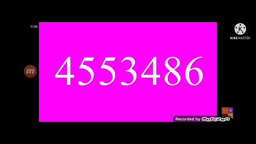 Colourful Numbers 1 to 10,000,000
