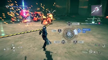 Astral Chain : S+ Rank R3-B1 Water Bureau Ultra Hard ( File 12 Super Challenging Combat)