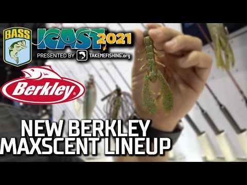 ICAST at the Berkley Booth (NEW MAXSCENT Shapes and Colors) 