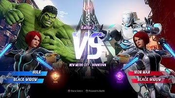 MARVEL VS. CAPCOM: INFINITE Hulk,Black Widow Requested Gameplay In Arcade Mode