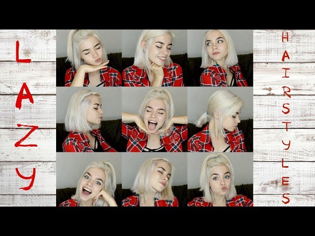 Ochen Legkie Pricheski Dlya Korotkih Volos Na Kazhdyj Den Youtube