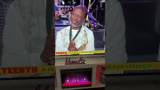 Mike Phillips Saxophonist JUNETEENTH CELEBRATION Greek Theater 2023