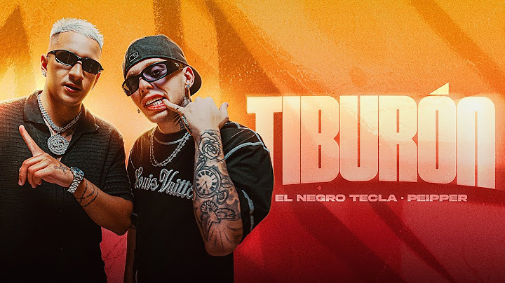 El Negro Tecla, Peipper, Agus Suarez RMX - Tiburón (Video Oficial)