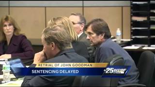 Judge delays sentencing in Goodman retrial