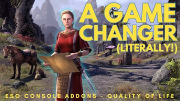 My 8 Essential Add-Ons for ESO on Console - You NEED these too! (Quality of Life Edition)