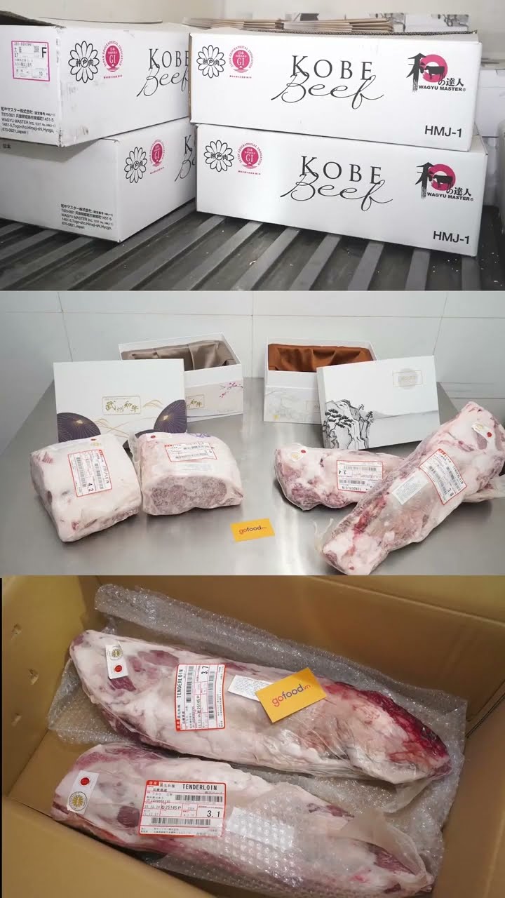 Tại Việt Nam không có bò Kobe chuẩn Nhật? #gofood #kobebeef #beef