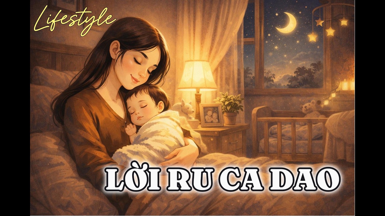 Ru Con Ca Dao - Giúp Bé Ngủ Ngon, Mẹ Thư Giãn - Ru bé ngủ ban đêm - Giúp Bé Phát Triển Trí Não
