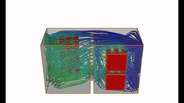 Caedium CFD Movie using Aqsis