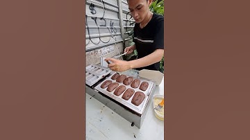 Thumbnail of melted block cake #streetfood #food #viralsnacks