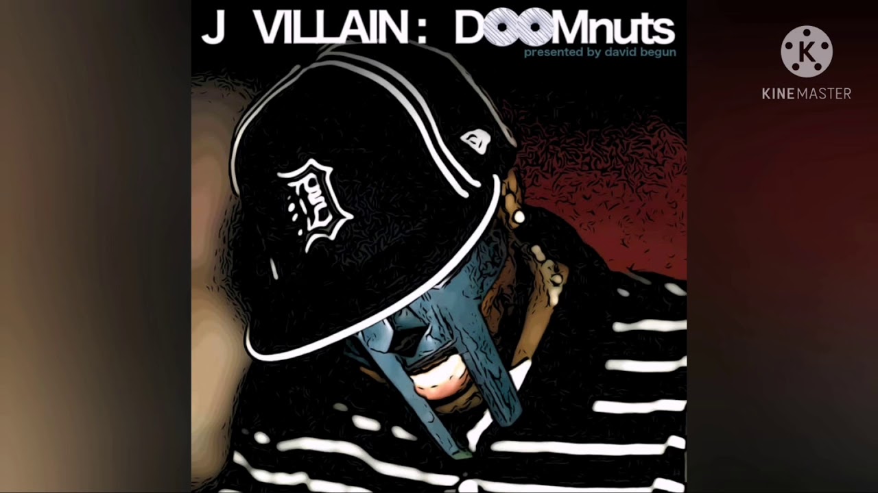 J Dilla / MF Doom vinyl record - J Villain: Doomnuts (Purple Vinyl