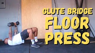 Movement Demo | Glute Bridge Floor Press