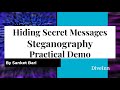 Steganography Demo: Hide Secrets Within Files Easily 🔐