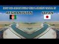 How did japan build this large water transfer canal in afghanistan