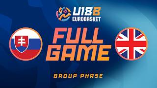 LIVE - Slovakia v Great Britain | FIBA U18 Women's EuroBasket 2026 Division B | Group Phase screenshot 5