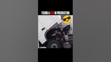 Fixing a bug in production #bug #developer